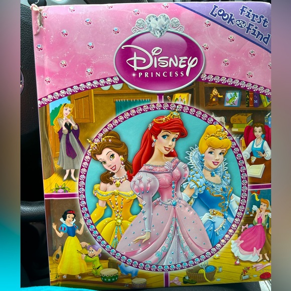 Disney Other - Jumbo Disney Princess Search & Find picture book.